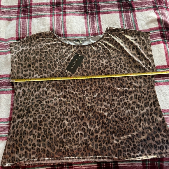 NWT PARK & MAIN LEOPARD TOP SIZE 2X - Picture 4 of 5